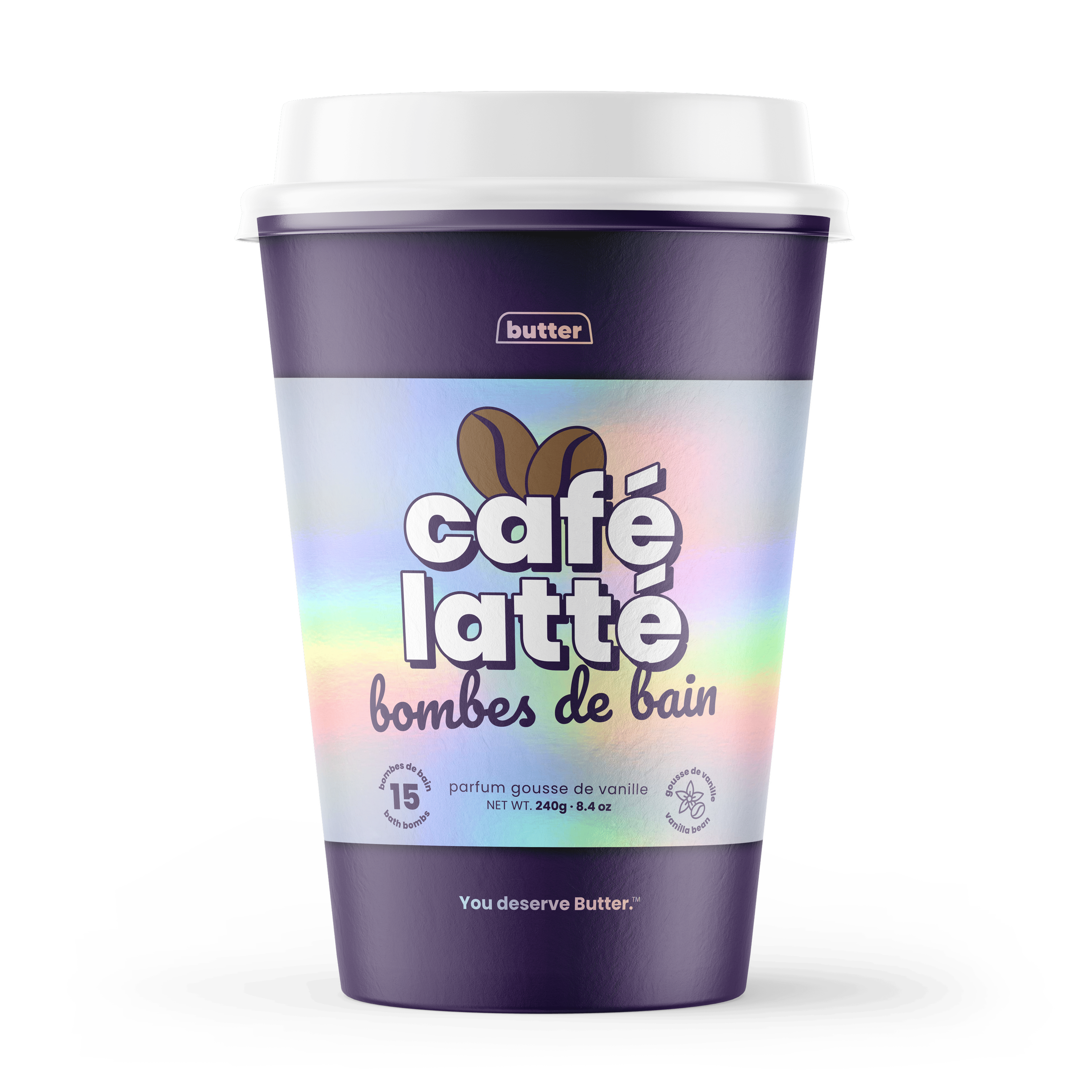 Clean Coffee Beans Bath Bombs - Main and Local