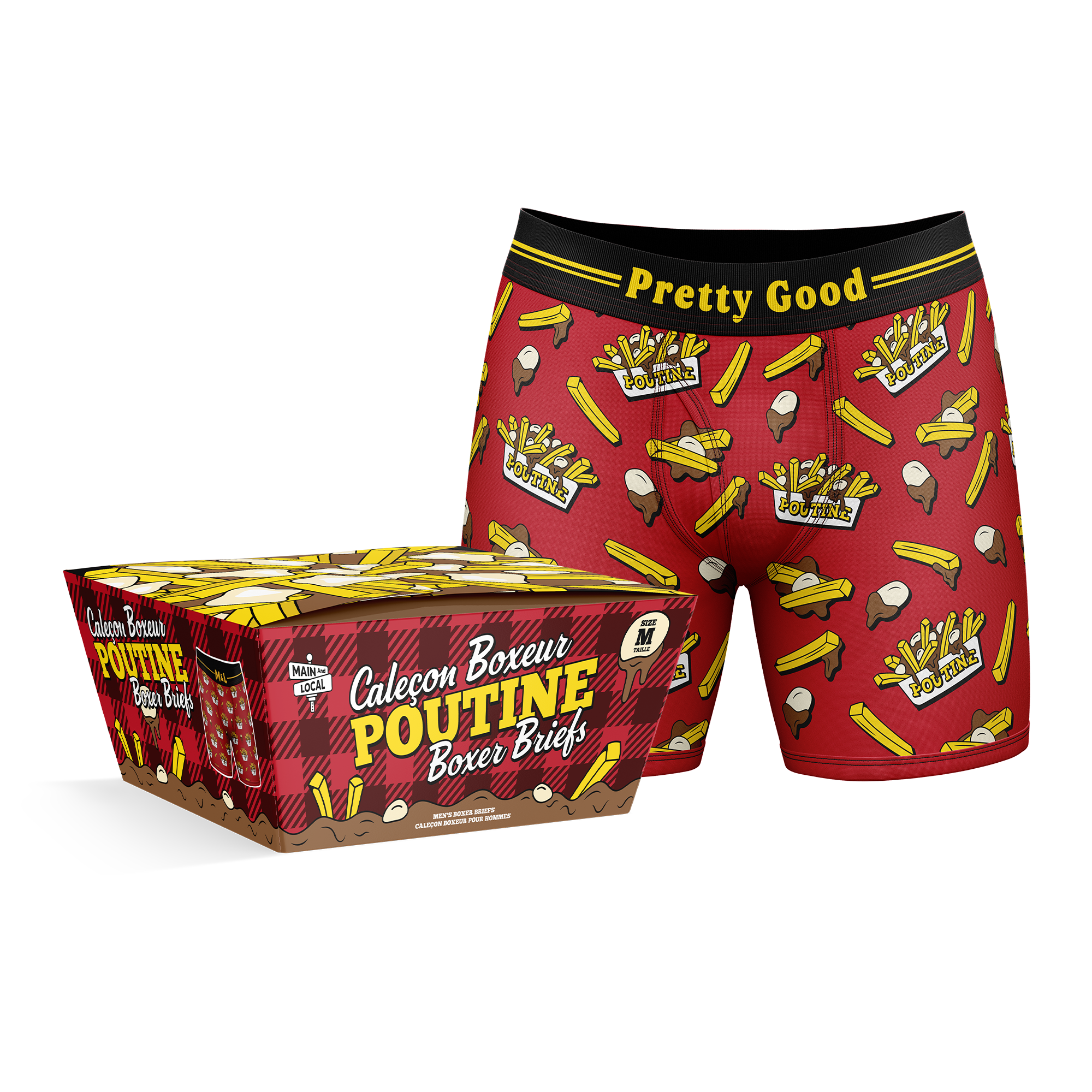 Poutine Boxers - Main and Local