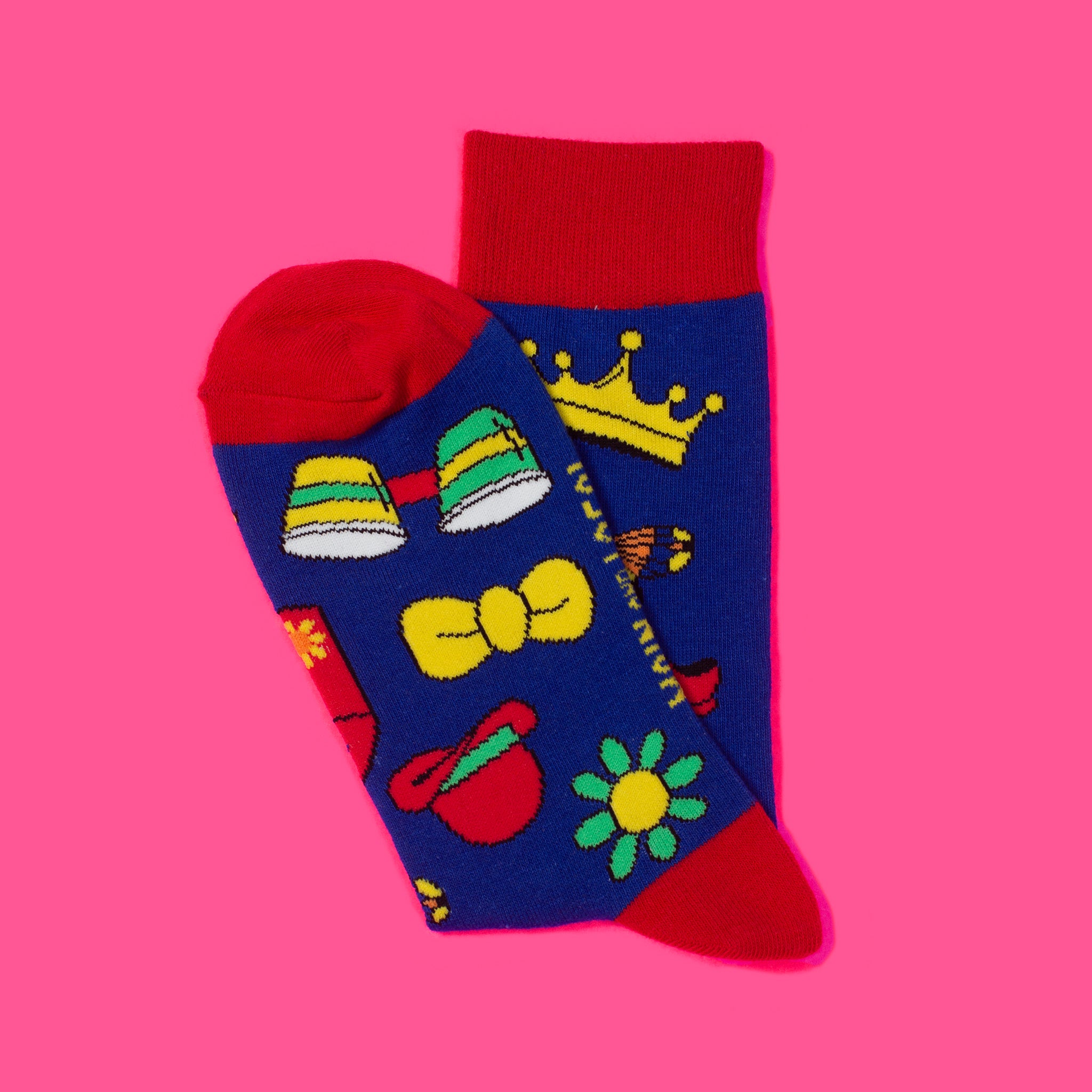 Mr. Dressup Socks - Main and Local
