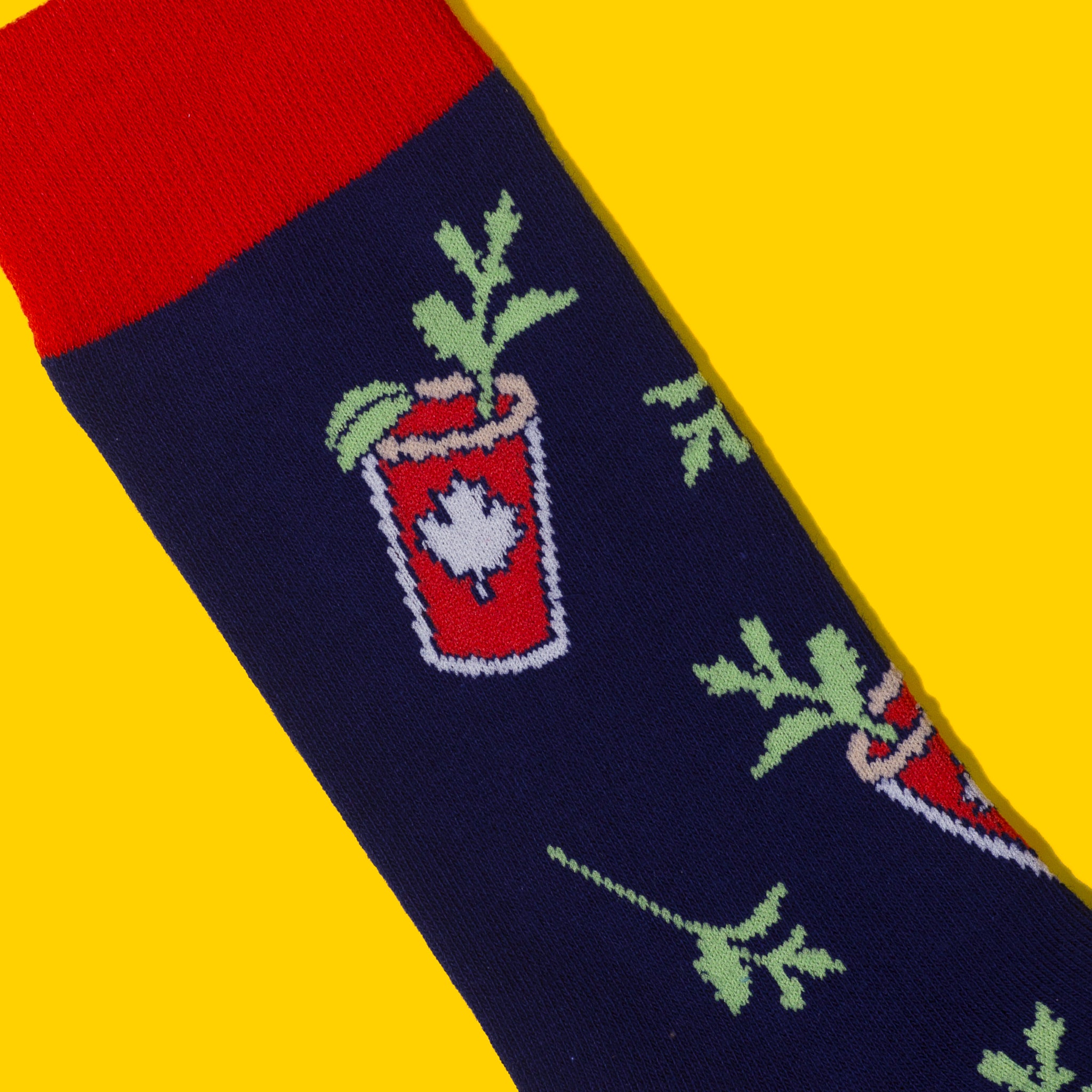 Canadian Caesar Socks - Main and Local
