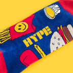 Burgers & Fries Socks - Main and Local