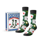 Royal Flush Poker Socks - Main and Local