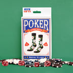Royal Flush Poker Socks - Main and Local